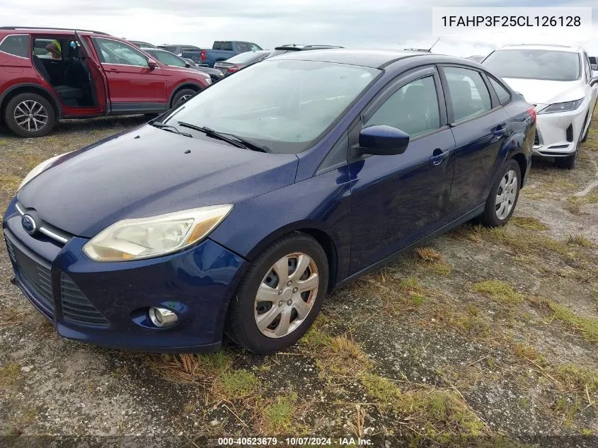 2012 Ford Focus Se VIN: 1FAHP3F25CL126128 Lot: 40523679