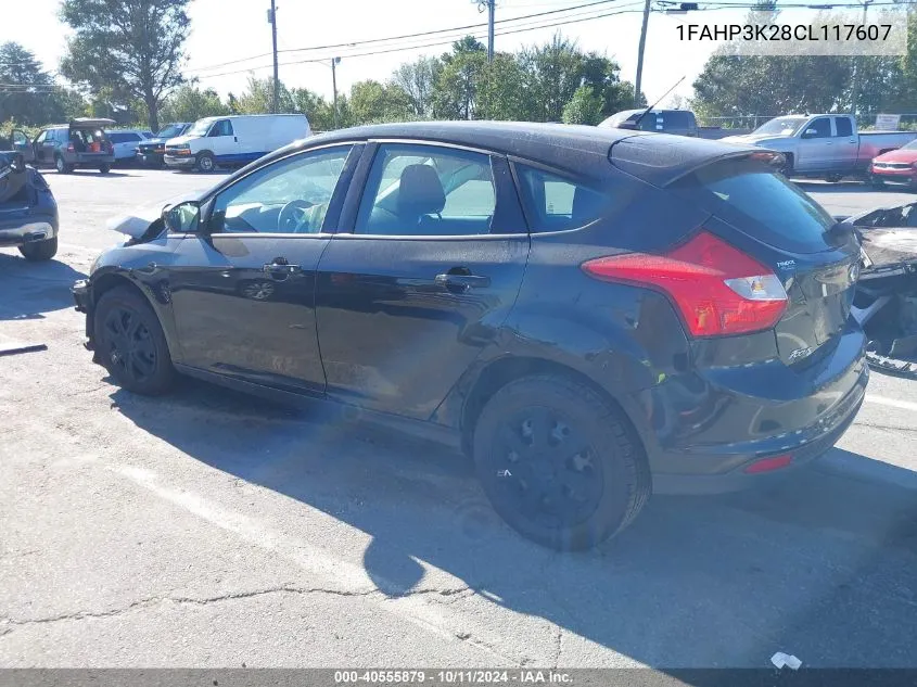 1FAHP3K28CL117607 2012 Ford Focus Se