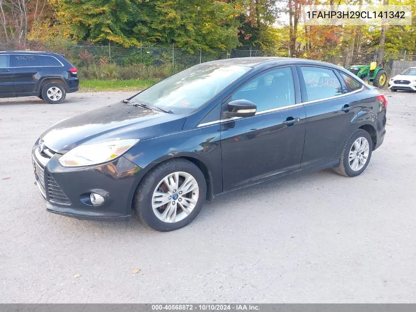 2012 Ford Focus Sel VIN: 1FAHP3H29CL141342 Lot: 40568872