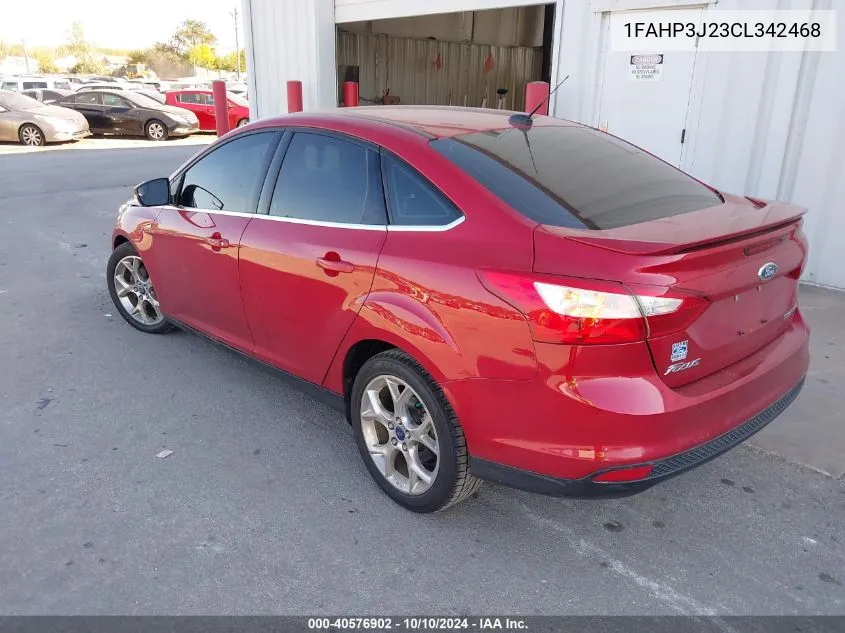 1FAHP3J23CL342468 2012 Ford Focus Titanium