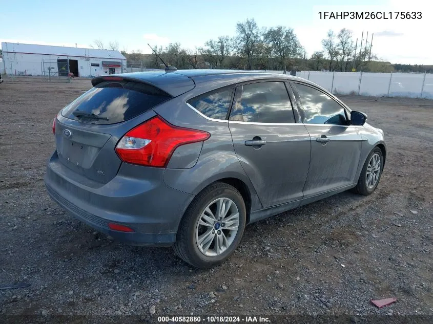 2012 Ford Focus Sel VIN: 1FAHP3M26CL175633 Lot: 40582880