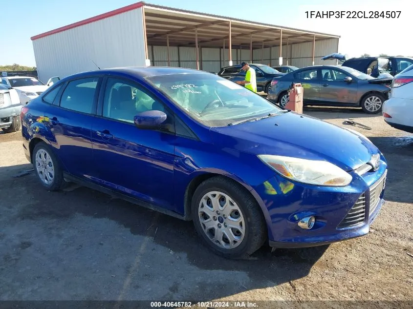 1FAHP3F22CL284507 2012 Ford Focus Se