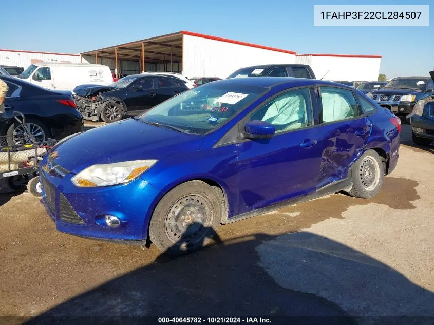 1FAHP3F22CL284507 2012 Ford Focus Se