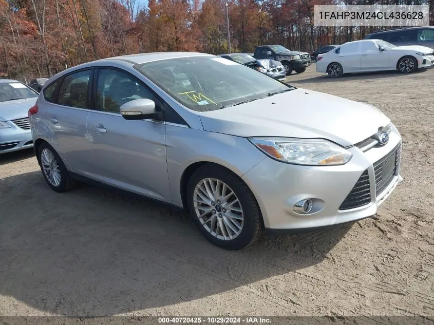 1FAHP3M24CL436628 2012 Ford Focus Sel