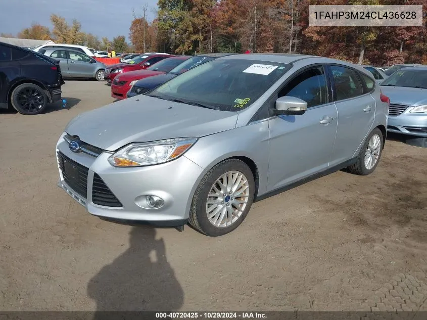 1FAHP3M24CL436628 2012 Ford Focus Sel