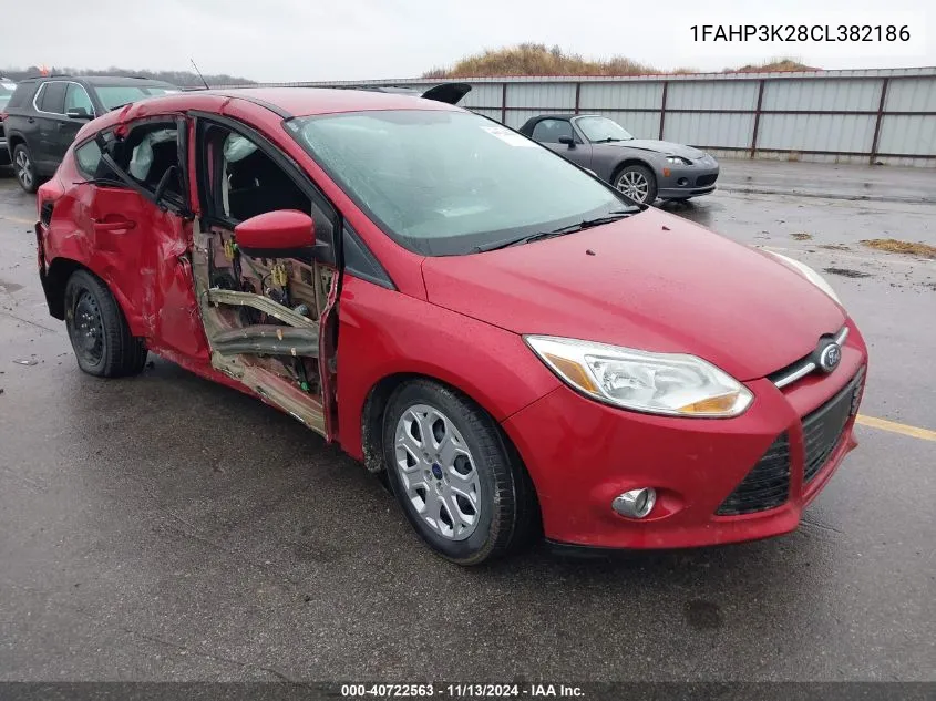 1FAHP3K28CL382186 2012 Ford Focus Se