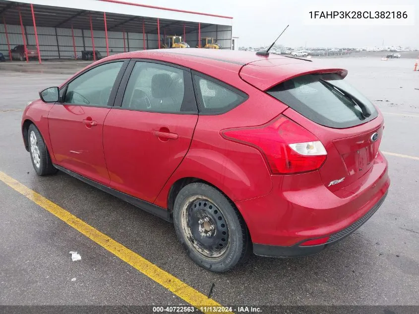 1FAHP3K28CL382186 2012 Ford Focus Se