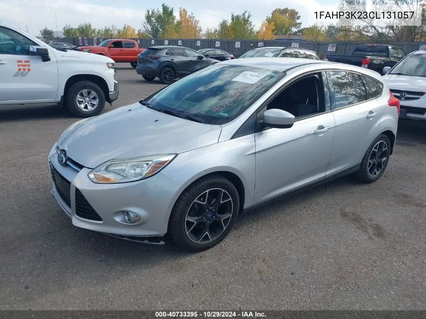 2012 Ford Focus Se VIN: 1FAHP3K23CL131057 Lot: 40733395