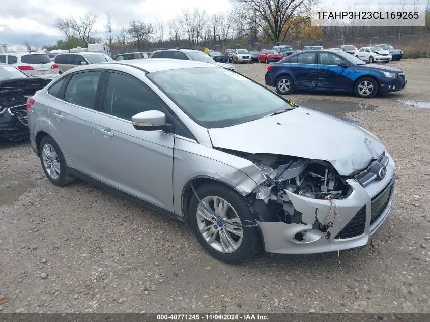 1FAHP3H23CL169265 2012 Ford Focus Sel