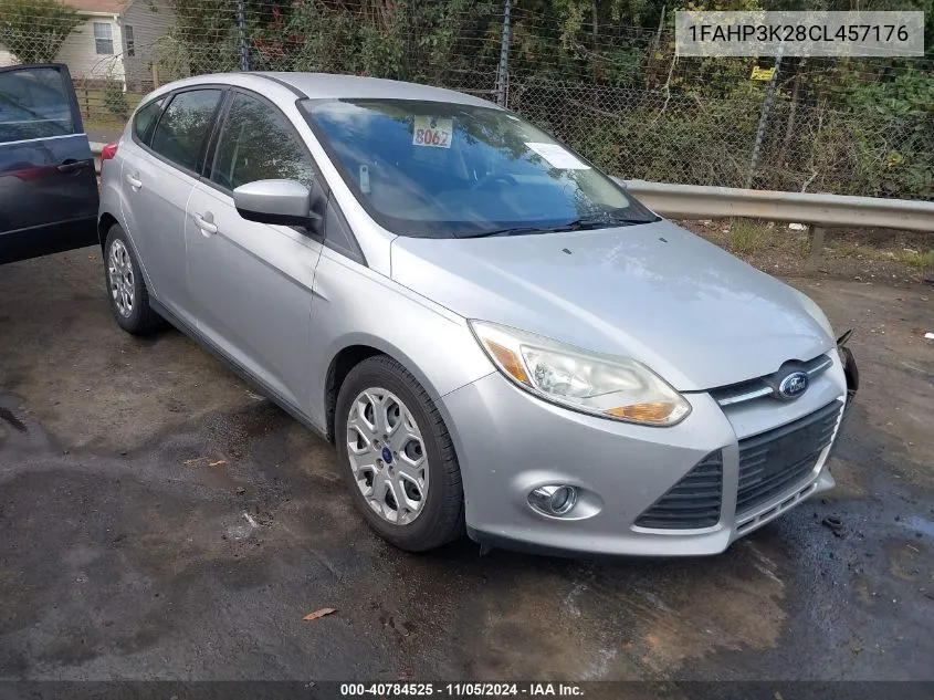 2012 Ford Focus Se VIN: 1FAHP3K28CL457176 Lot: 40784525