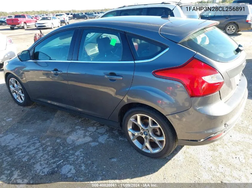 2012 Ford Focus Titanium VIN: 1FAHP3N28CL256891 Lot: 40820561