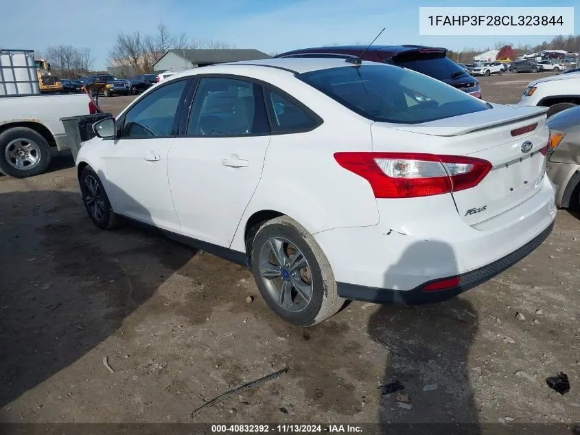 1FAHP3F28CL323844 2012 Ford Focus Se