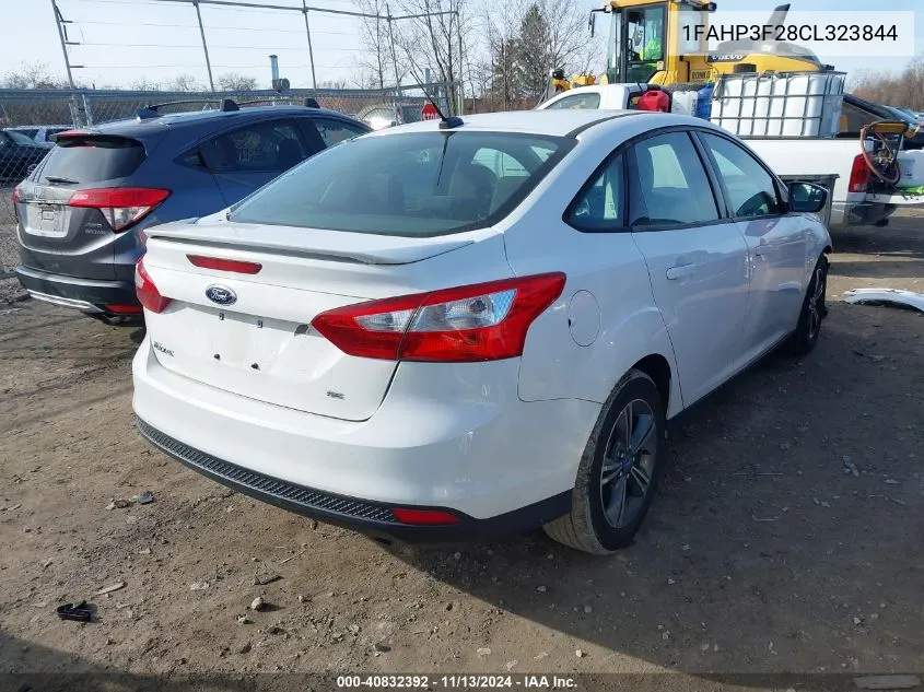 1FAHP3F28CL323844 2012 Ford Focus Se