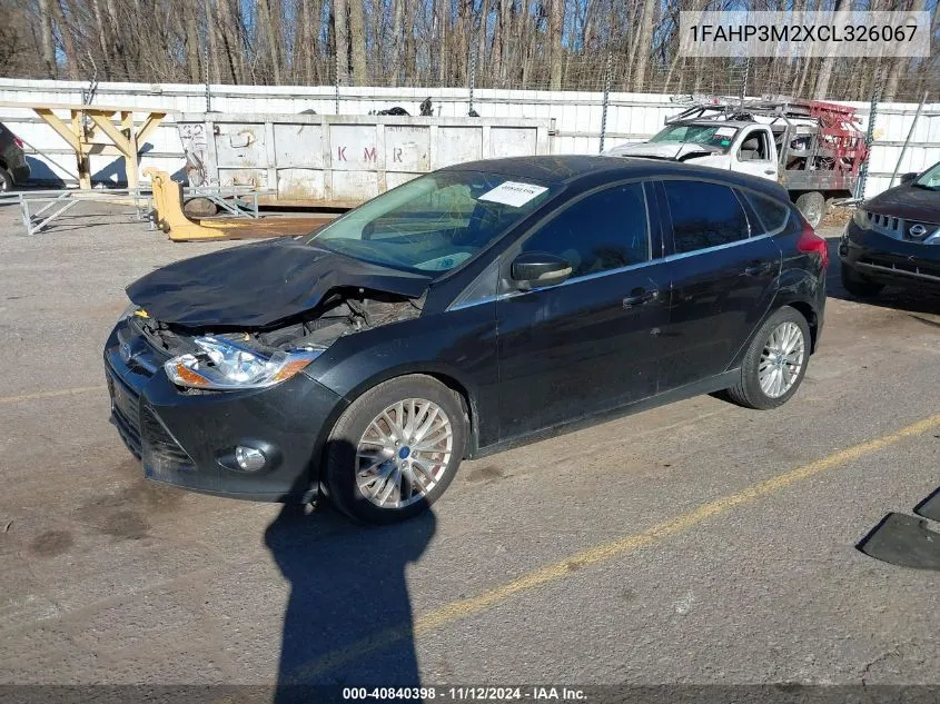 2012 Ford Focus Sel VIN: 1FAHP3M2XCL326067 Lot: 40840398