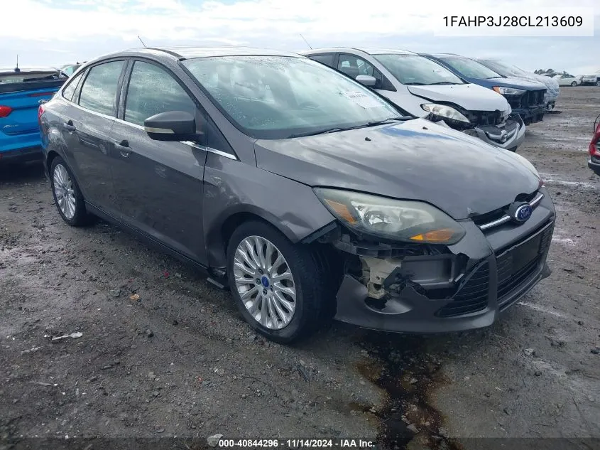 2012 Ford Focus Titanium VIN: 1FAHP3J28CL213609 Lot: 40844296