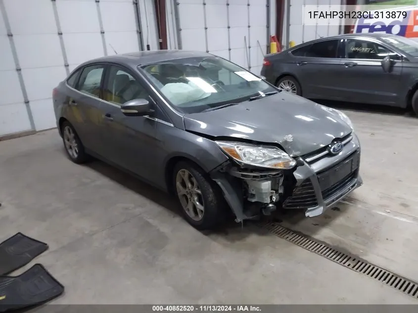 2012 Ford Focus Sel VIN: 1FAHP3H23CL313879 Lot: 40852520