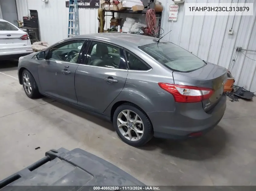 2012 Ford Focus Sel VIN: 1FAHP3H23CL313879 Lot: 40852520