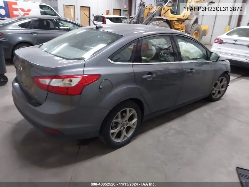 2012 Ford Focus Sel VIN: 1FAHP3H23CL313879 Lot: 40852520