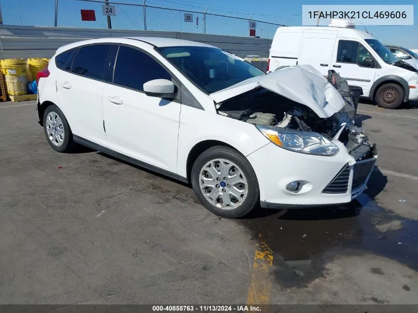 2012 Ford Focus Se VIN: 1FAHP3K21CL469606 Lot: 40858763