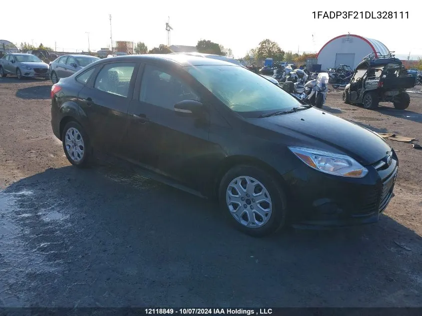 2013 Ford Focus Se VIN: 1FADP3F21DL328111 Lot: 12118849