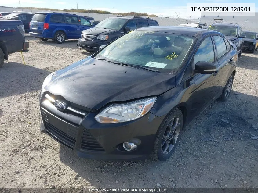 2013 Ford Focus Se VIN: 1FADP3F23DL328904 Lot: 12120925