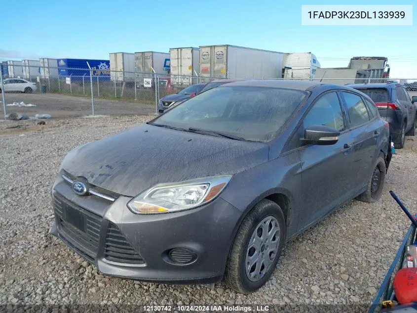 2013 Ford Focus Se VIN: 1FADP3K23DL133939 Lot: 12130742