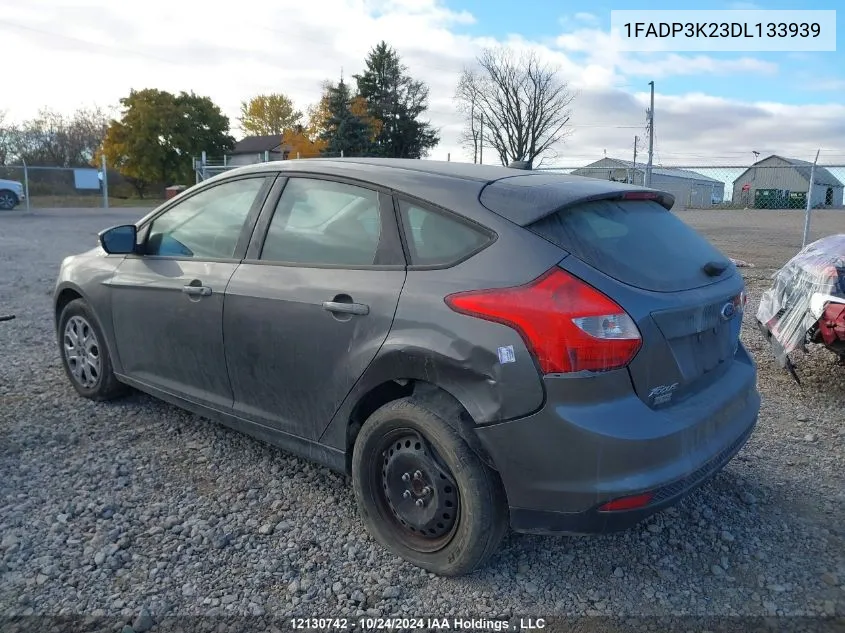 2013 Ford Focus Se VIN: 1FADP3K23DL133939 Lot: 12130742