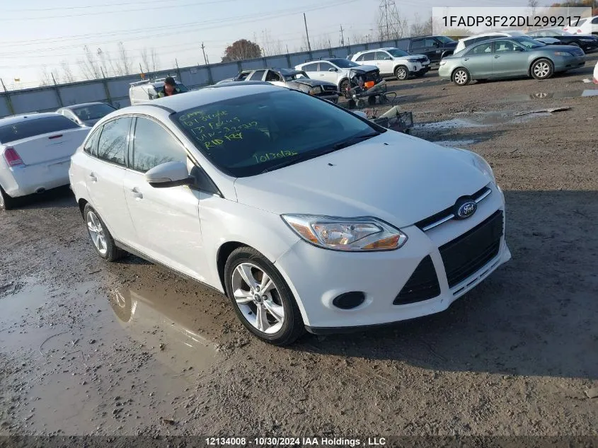 1FADP3F22DL299217 2013 Ford Focus Se