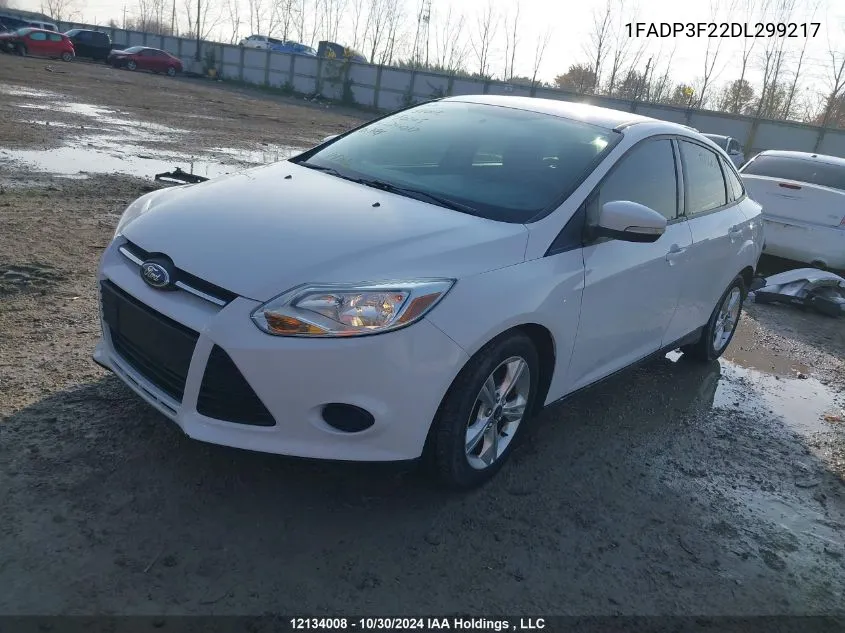 1FADP3F22DL299217 2013 Ford Focus Se