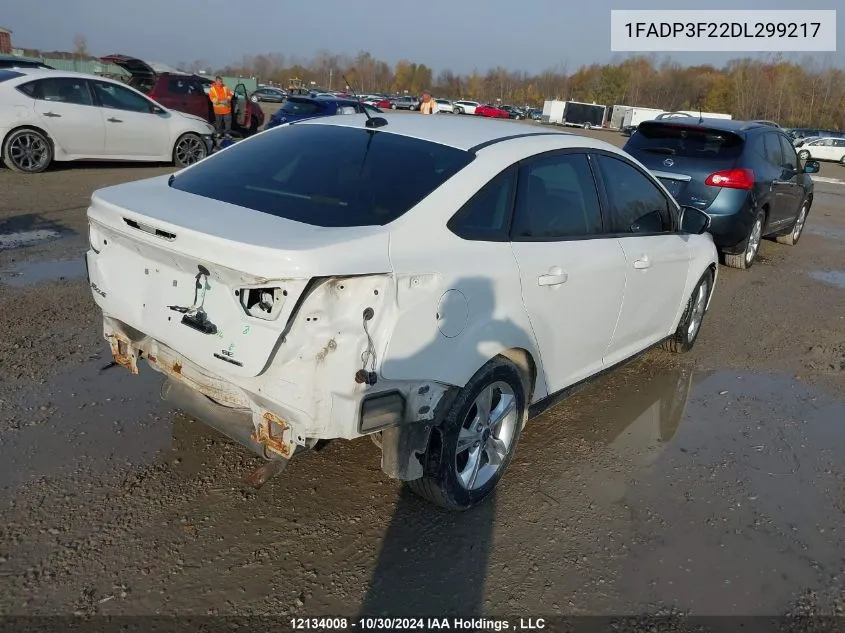 1FADP3F22DL299217 2013 Ford Focus Se