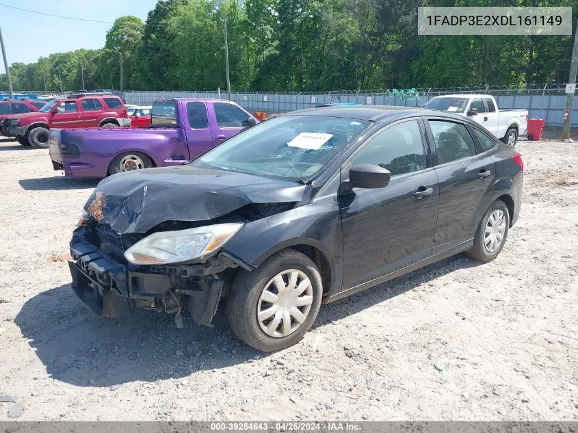 2013 Ford Focus S VIN: 1FADP3E2XDL161149 Lot: 39254643