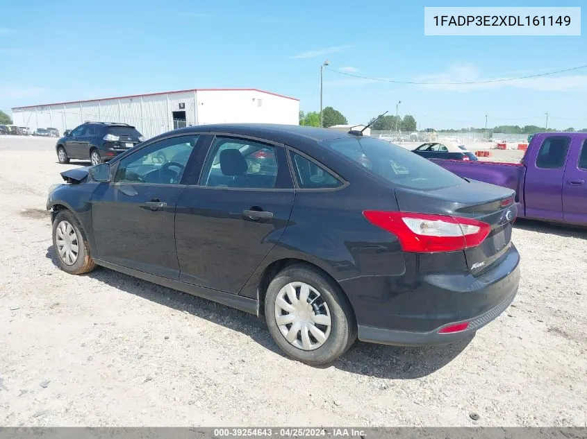 1FADP3E2XDL161149 2013 Ford Focus S