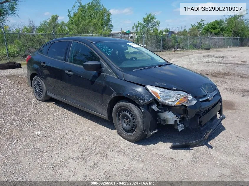 2013 Ford Focus S VIN: 1FADP3E29DL210907 Lot: 39266581