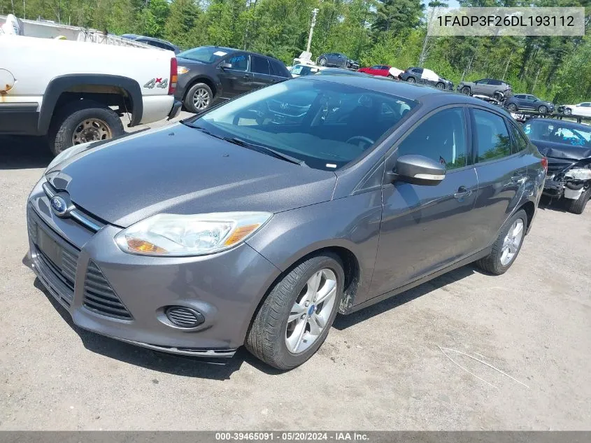 1FADP3F26DL193112 2013 Ford Focus Se