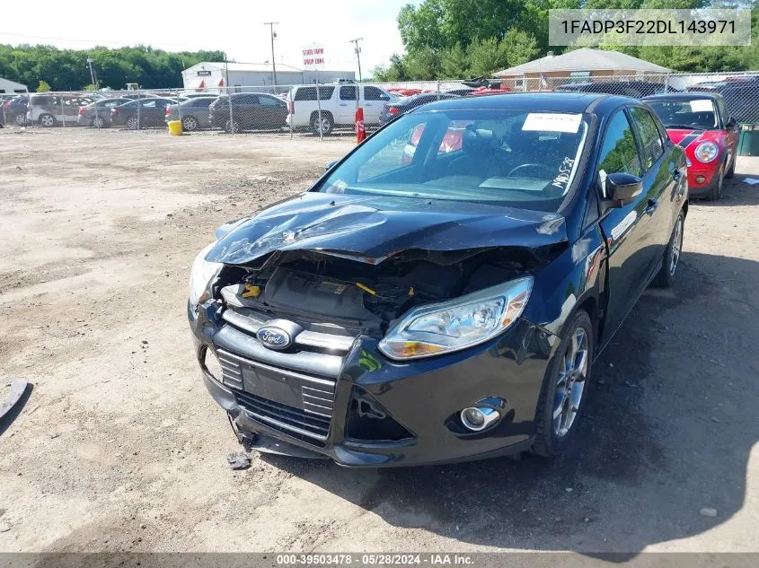 2013 Ford Focus Se VIN: 1FADP3F22DL143971 Lot: 39503478