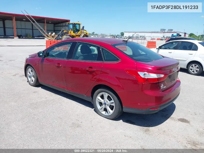 1FADP3F28DL191233 2013 Ford Focus Se