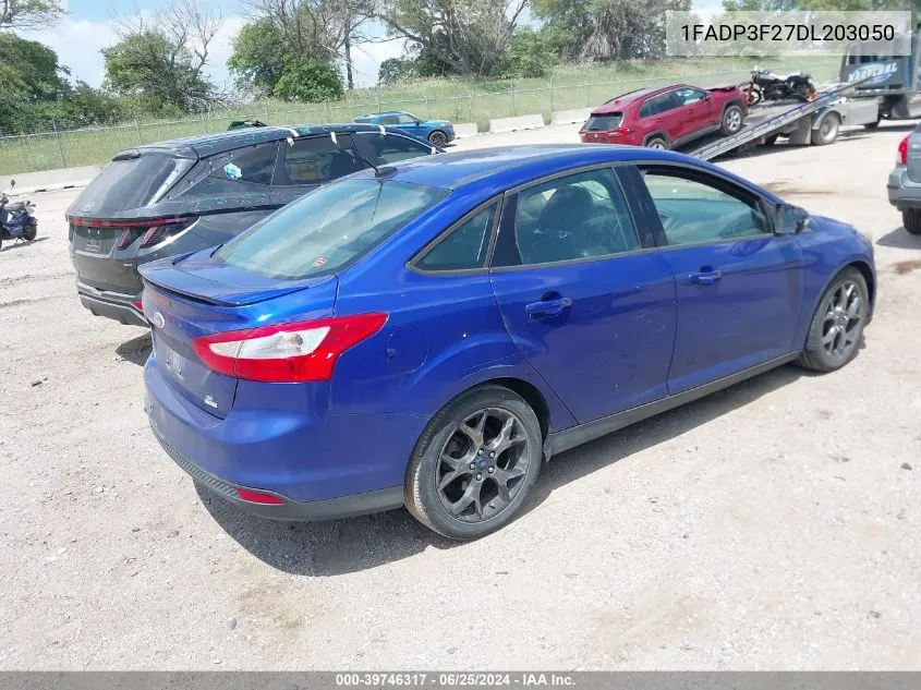 1FADP3F27DL203050 2013 Ford Focus Se