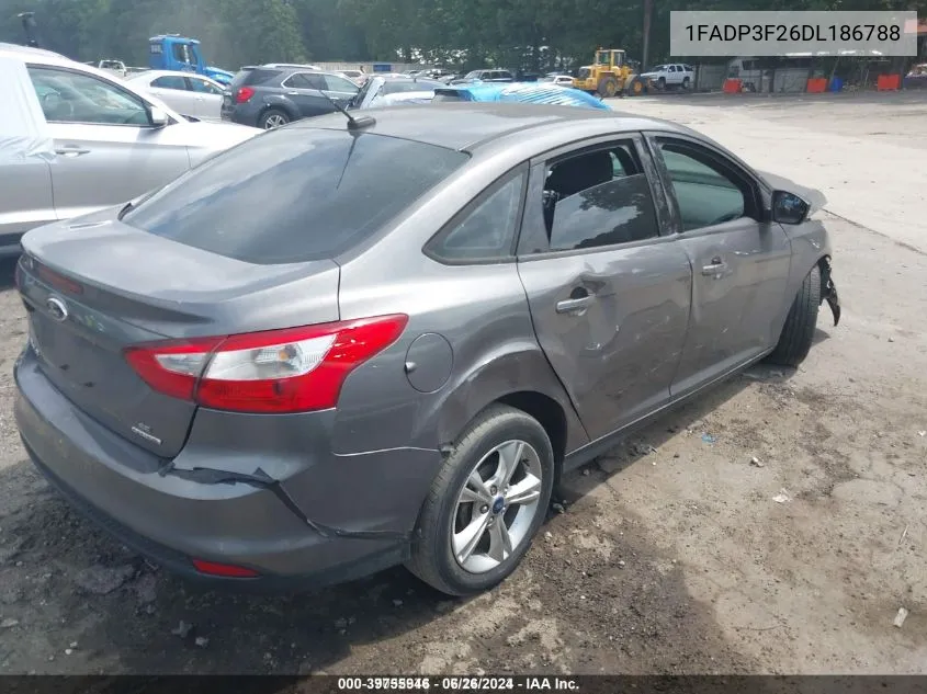 1FADP3F26DL186788 2013 Ford Focus Se