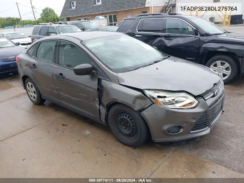 2013 Ford Focus S VIN: 1FADP3E28DL275764 Lot: 39774111