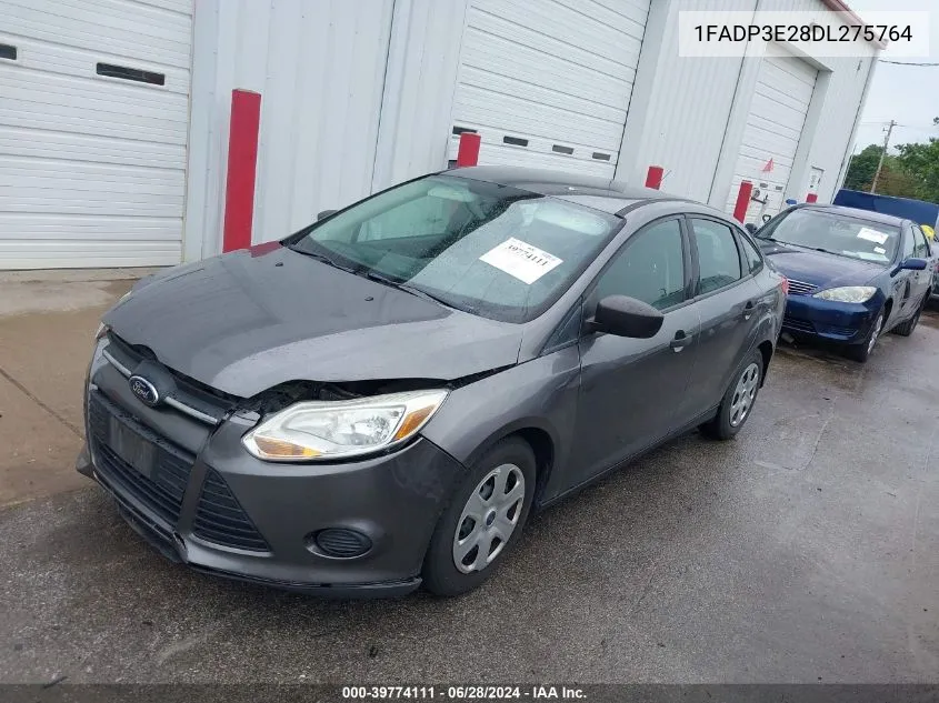 2013 Ford Focus S VIN: 1FADP3E28DL275764 Lot: 39774111