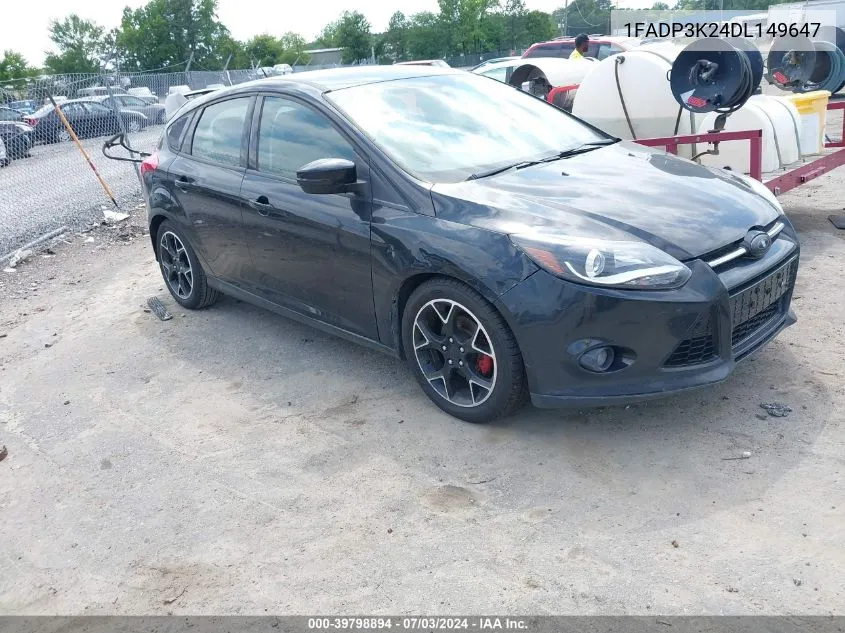 1FADP3K24DL149647 2013 Ford Focus Se