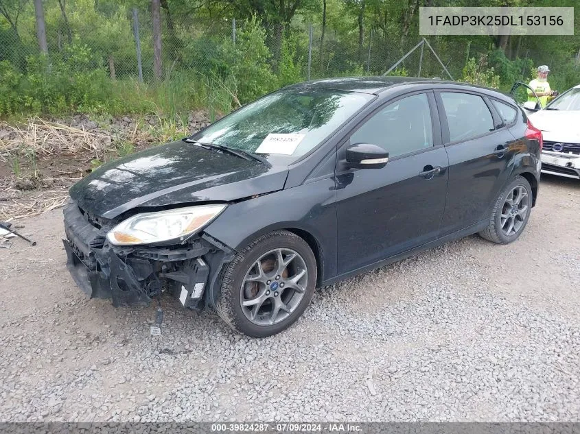 2013 Ford Focus Se VIN: 1FADP3K25DL153156 Lot: 39824287