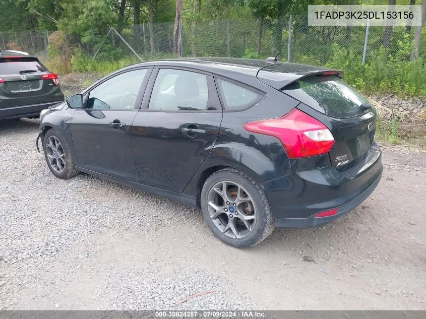 2013 Ford Focus Se VIN: 1FADP3K25DL153156 Lot: 39824287