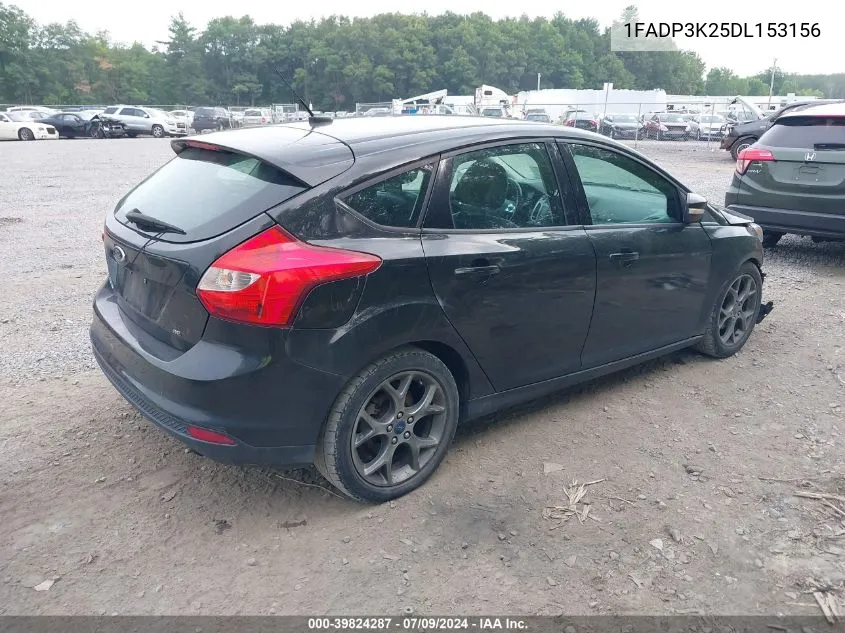 2013 Ford Focus Se VIN: 1FADP3K25DL153156 Lot: 39824287