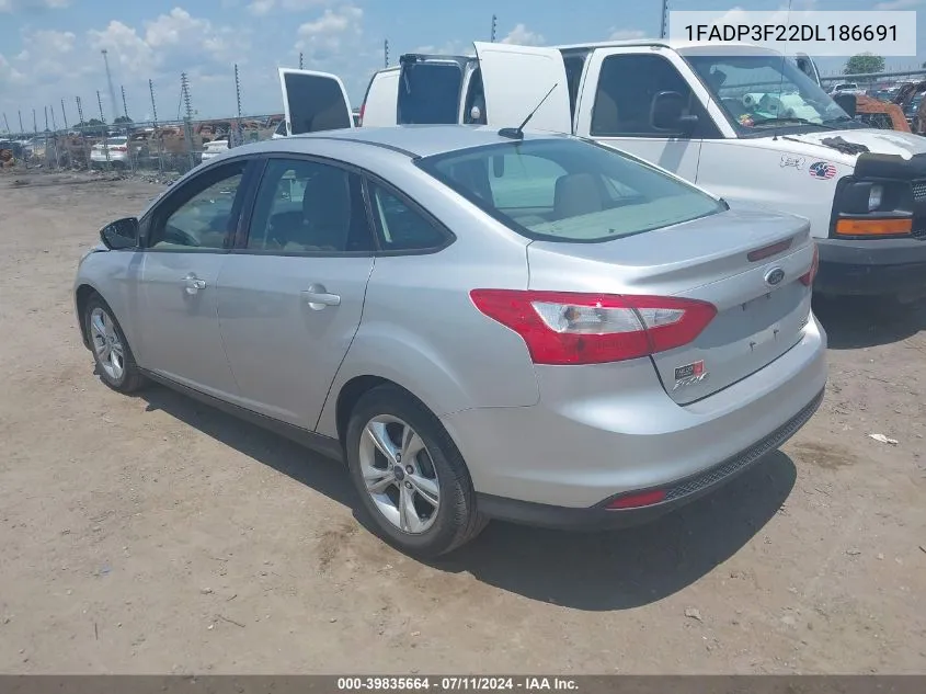 1FADP3F22DL186691 2013 Ford Focus Se