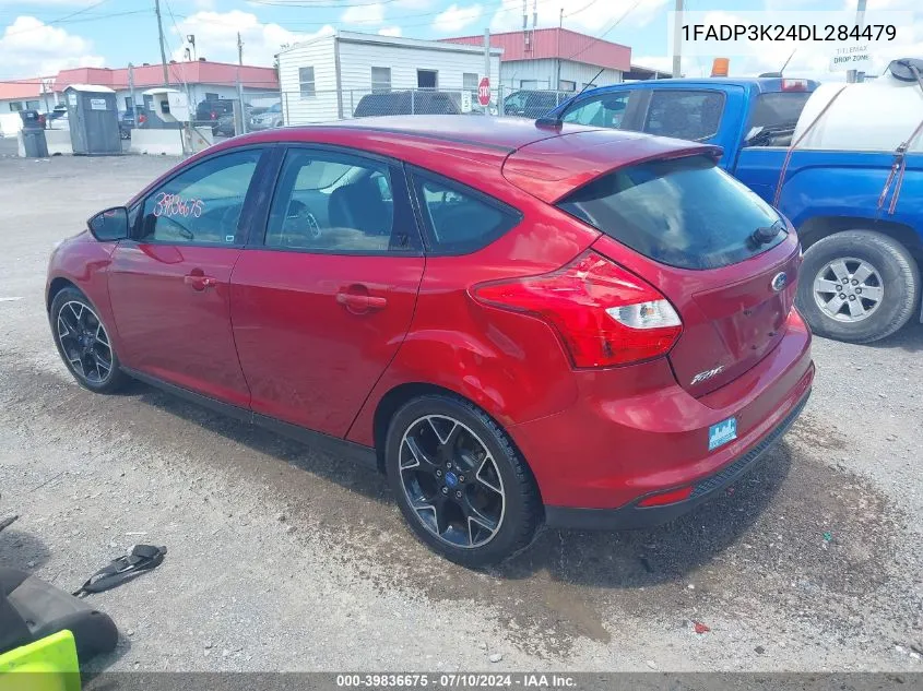 2013 Ford Focus Se VIN: 1FADP3K24DL284479 Lot: 39836675