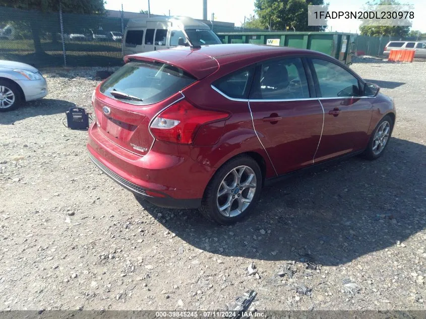 1FADP3N20DL230978 2013 Ford Focus Titanium