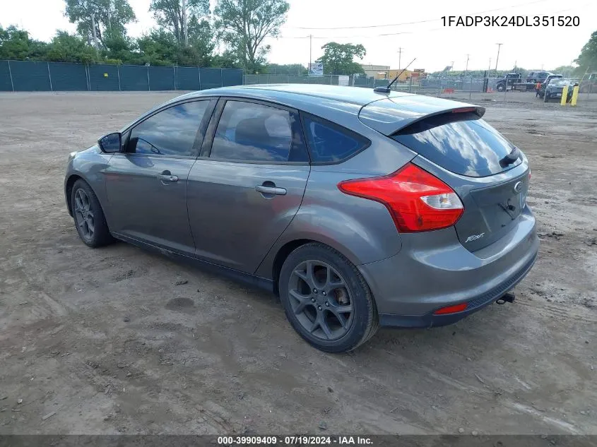 1FADP3K24DL351520 2013 Ford Focus Se