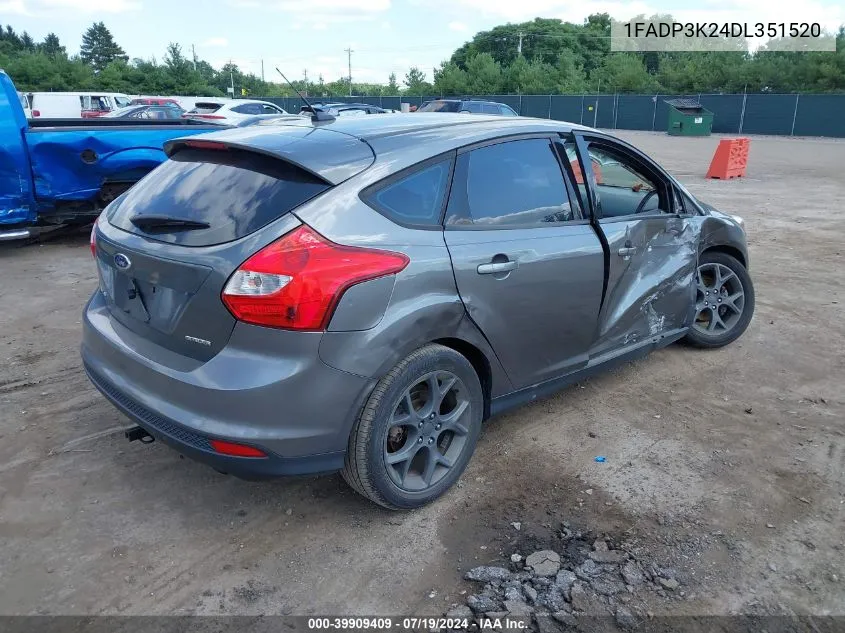 1FADP3K24DL351520 2013 Ford Focus Se