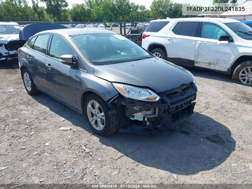 2013 Ford Focus Se VIN: 1FADP3F22DL241835 Lot: 39909410